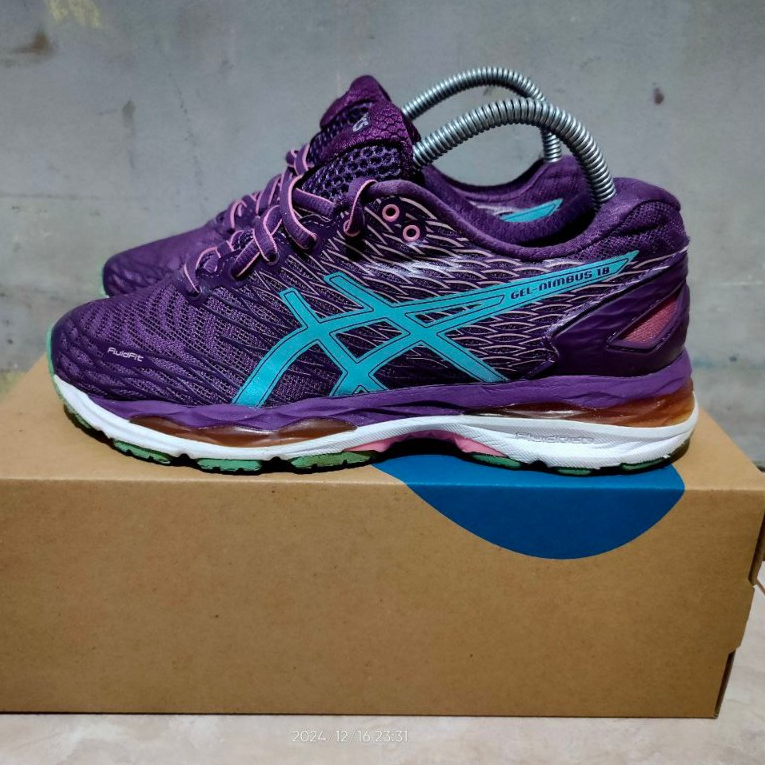 Sepatu ASICS GEL NIMBUS 18 - Size 38 -  Second Original