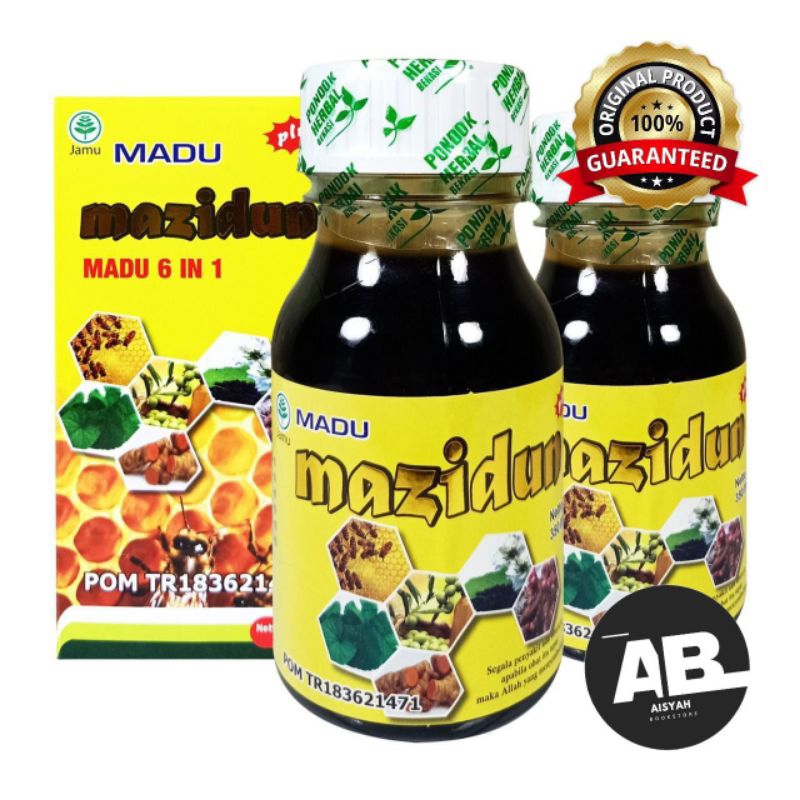 

MADU MAZIDUN 6 in 1 350ml Produksi : CV. HANIF HERBAL