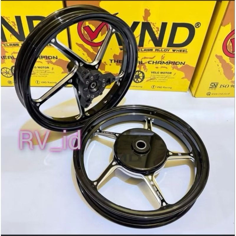 VND AK55 RING 14  FOR NMAX NEW / NMAX OLD/ AEROX , UK VELG 1.85X14 / 2.15X14 ORIGINAL VND