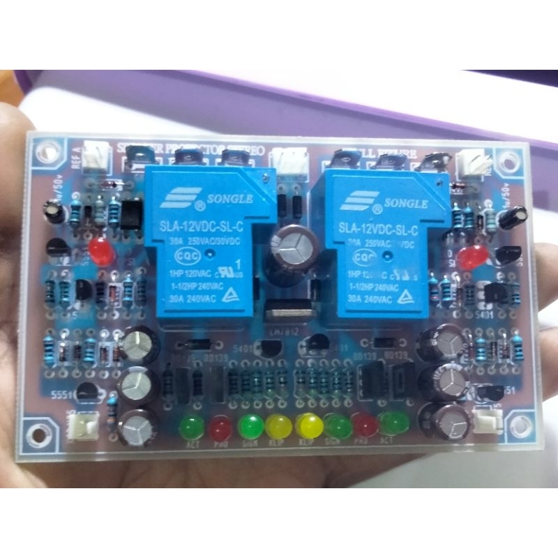 Kit speaker protektor stereo full fitur OCP DCP sensor suhu