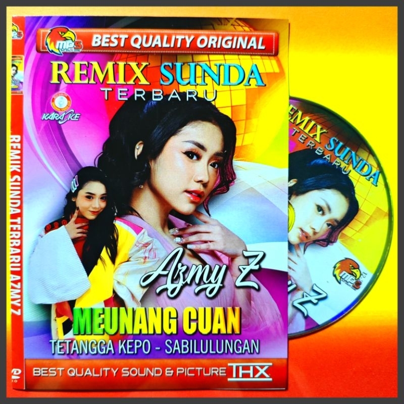 Kaset MP5 Video Musik 71 Lagu Dangdut Remix Sunda Azmy Z. Album Pilihan Terpopuler