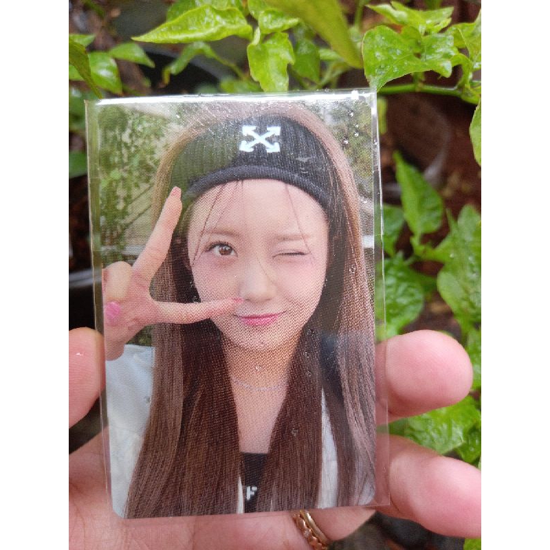 photocard kpop yuna CSR