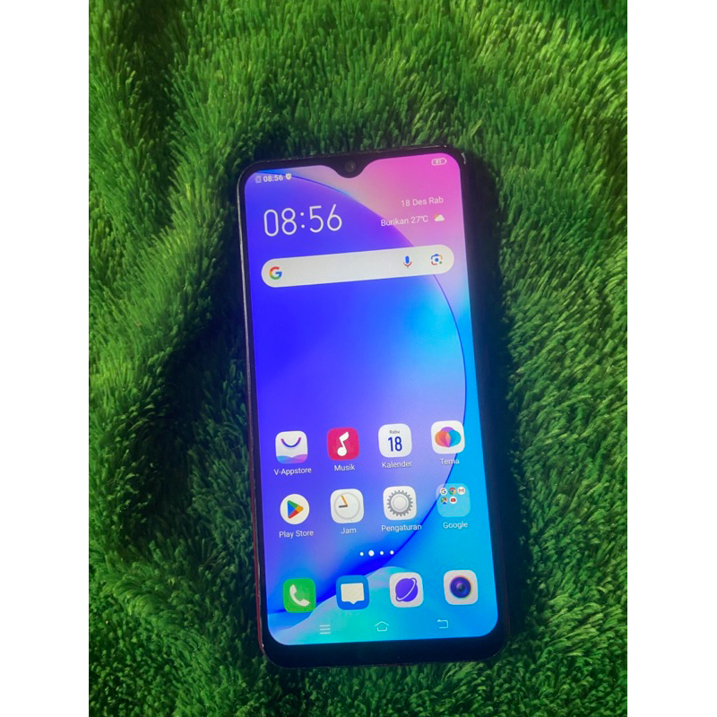 Vivo Y12 Handphone second berkualitas original ram 3/32