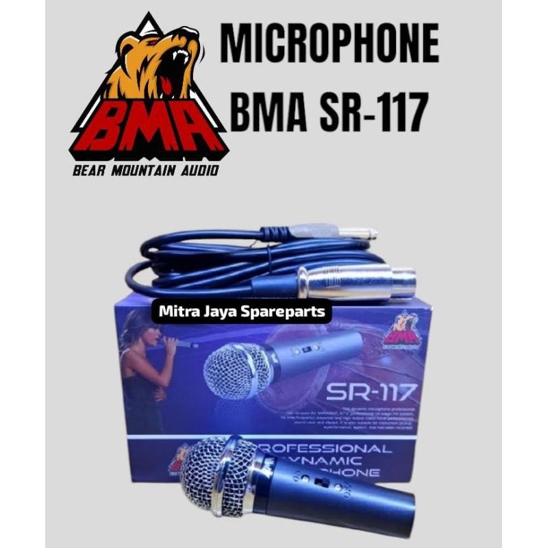 MICROPHONE BMA SR-117 MIC KABEL BMA ASLI