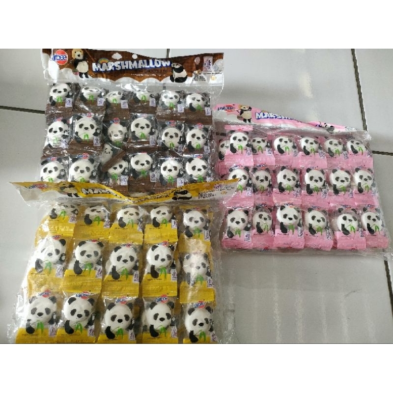 

MARSHMALLOW PANDA ISI 70PCS