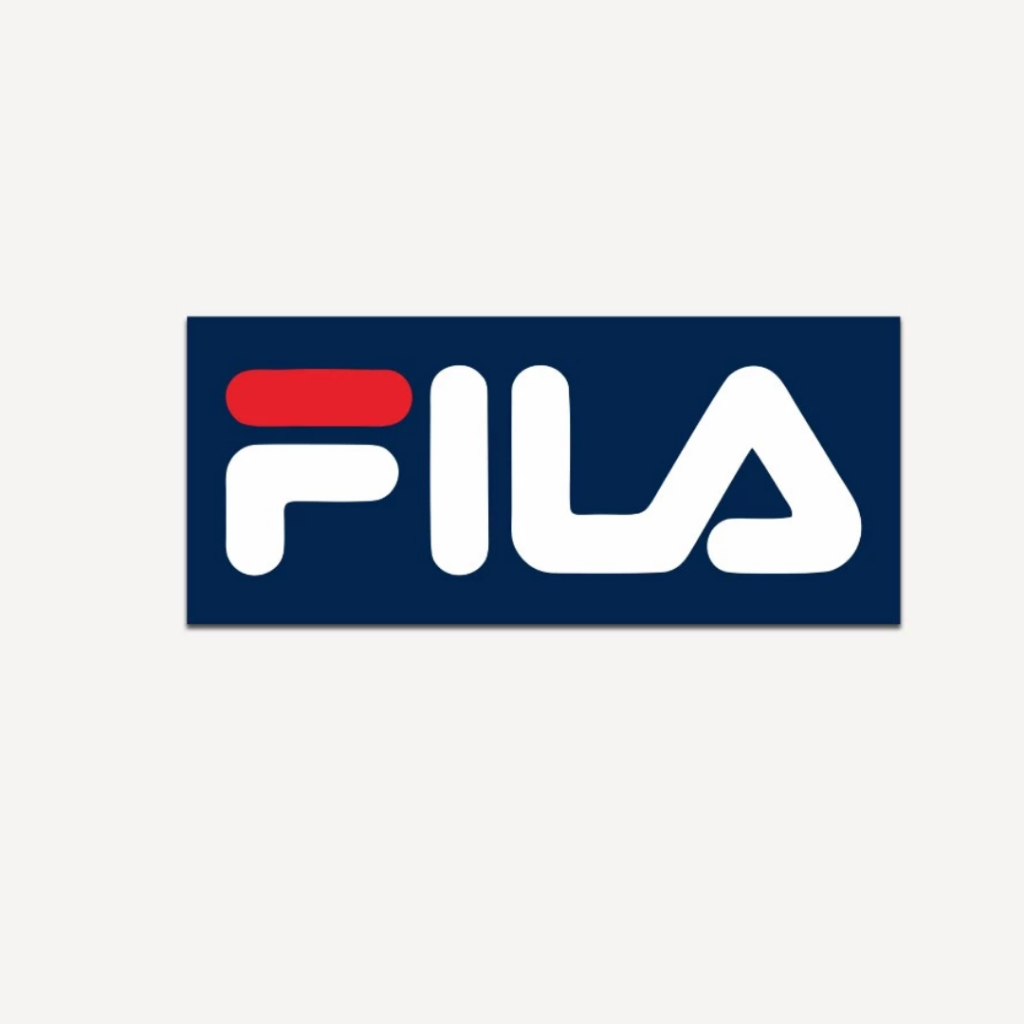 

Stiker Brand Distro Casual Fila Print Cut Glossy Anti Air Sticker Laptop Aesthetic