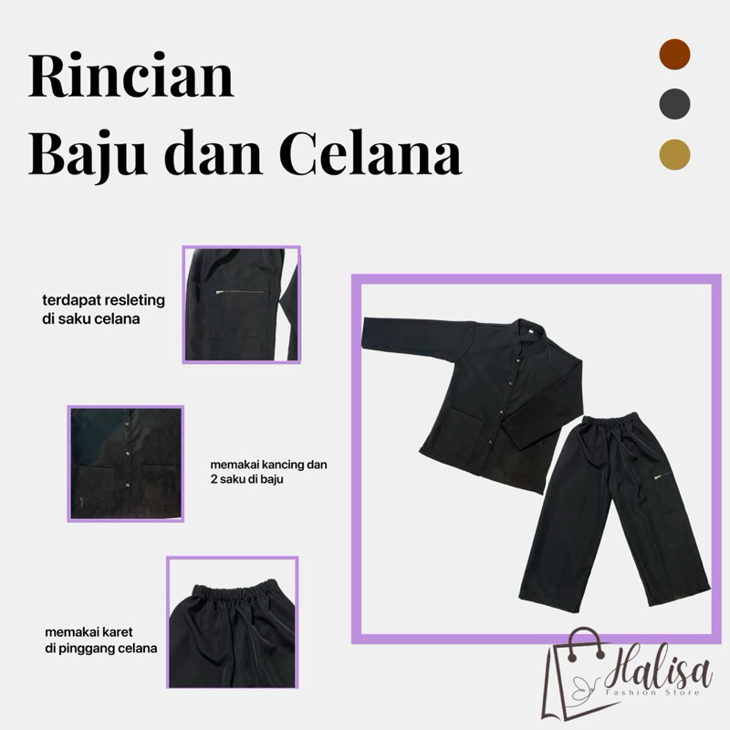 GTR SETELAN PANGSI ANAK LAKI LAKI 3-15 Tahun BAJU ADAT TRADISIONAL