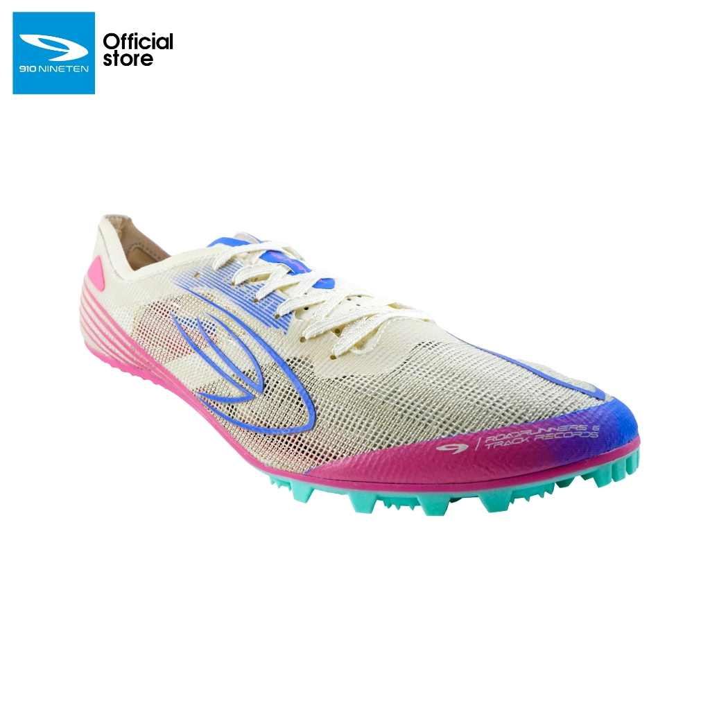 910 Nineten Haze Infinity Sprint Sepatu Lari - Putih/Biru/Pink