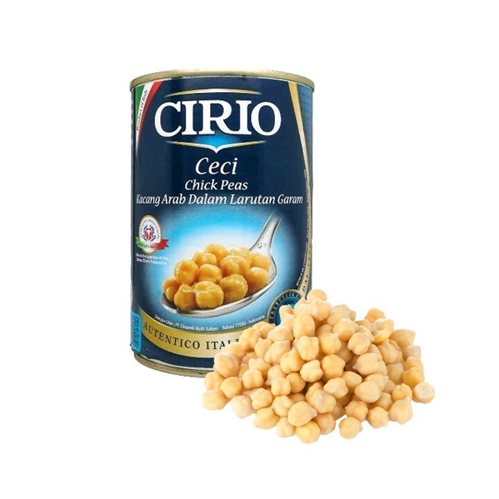 

CIRIO CECI CHICK PEAS 400 GR - KACANG ARAB DALAM LARUTAN GARAM KALENG