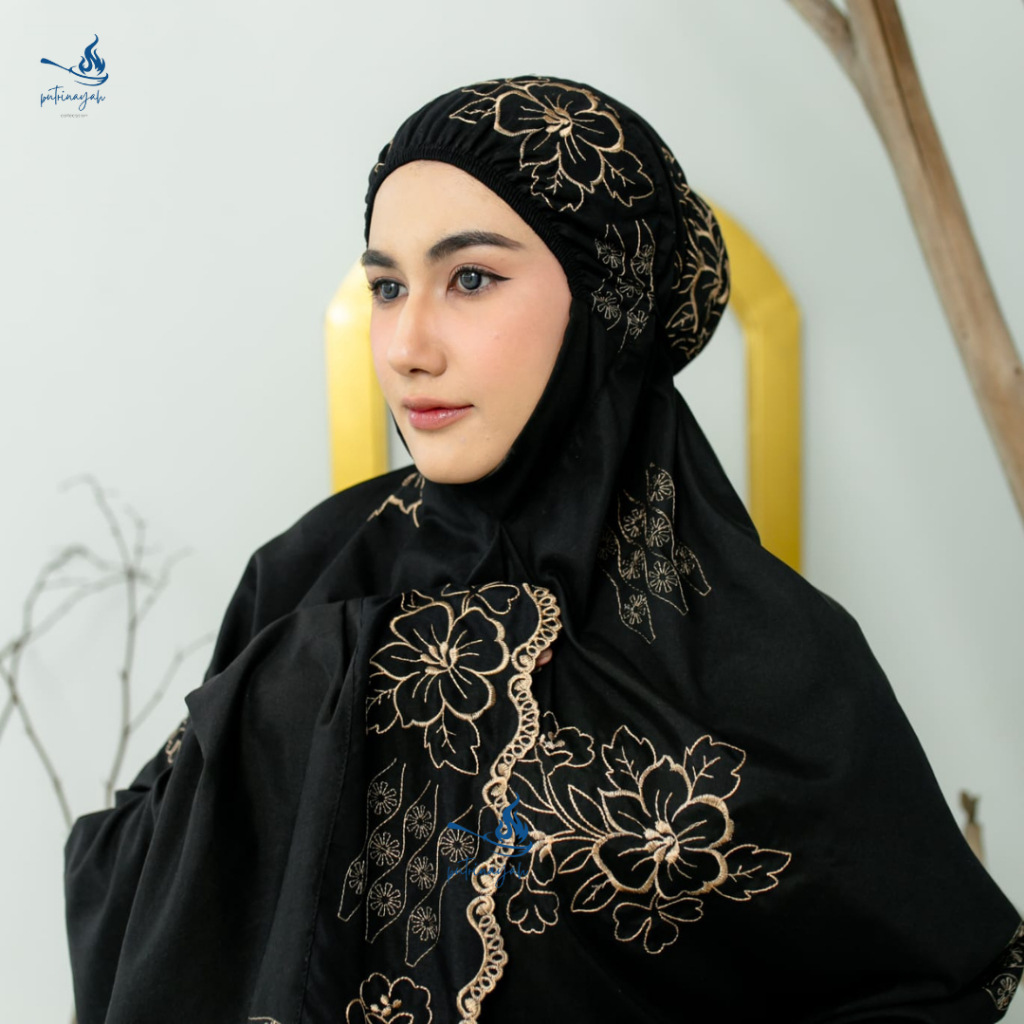 Putriinayaah - Mukena Dewasa SyalumTelekung Wanita Renda Mewah Lembut