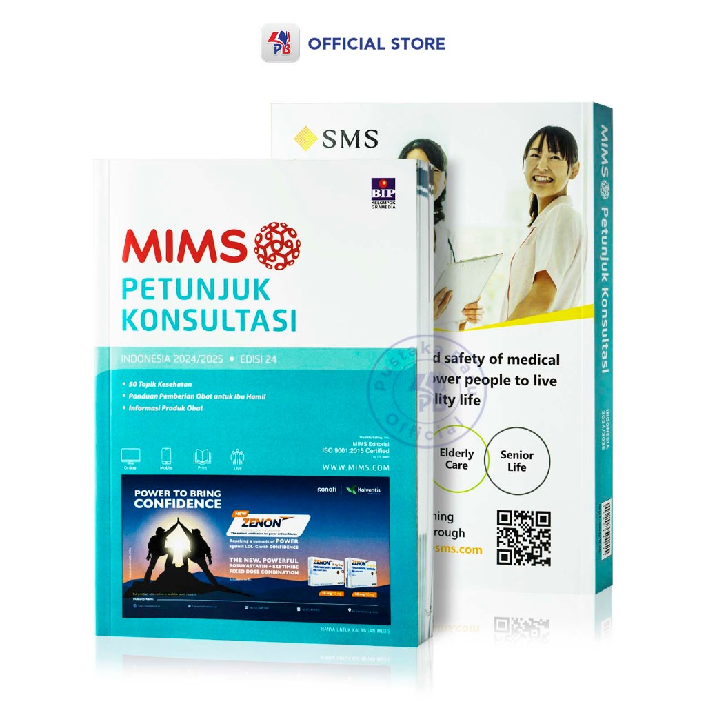 Buku Referensi Obat / MIMS Petunjuk Konsultasi Edisi 24 Tahun 2024/2025 / Bahasa Indonesia / GRAMEDI
