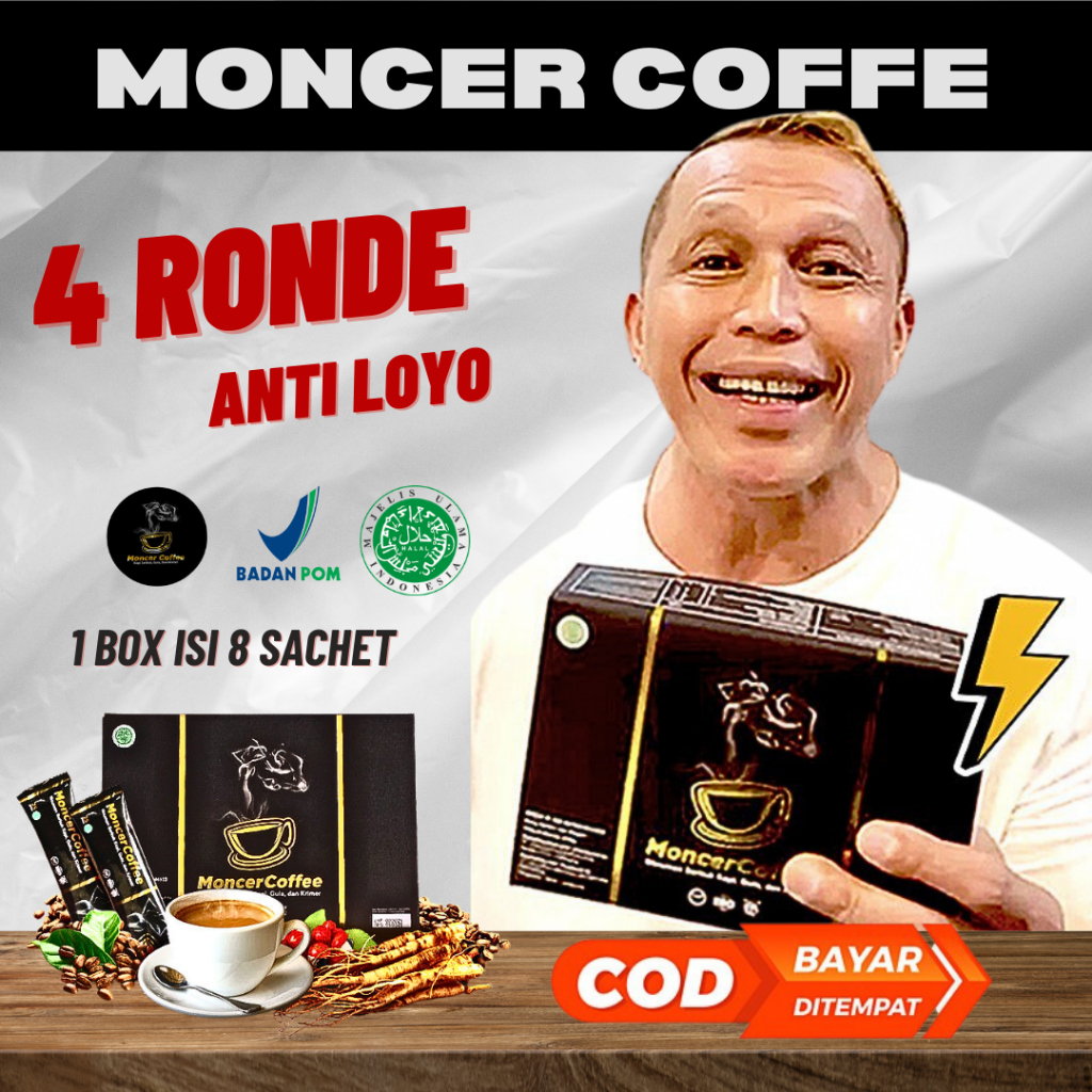 

Monceer Coffee Original Kopi Stamina Pria Alami Tahan Lama Ampuh Original Terjamin HALAL BPOM