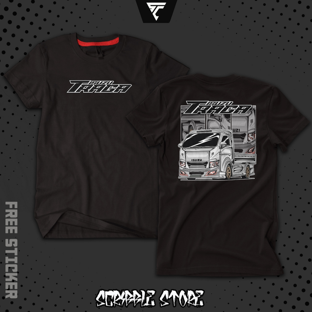 Kaos Mobil Isuzu Traga | Baju Pick Up Traga | Kaos Driver PickUp