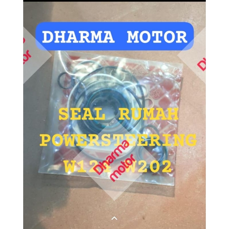 SEAL RUMAH POWERSTEERING W202 W124./SEAL KIT WORM STIR MERCEDES BENZ DHARMA MOTOR