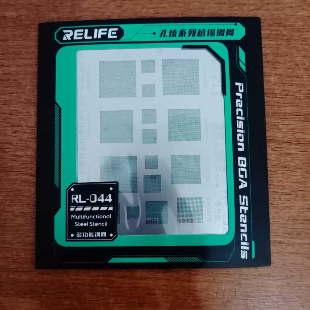 BGA STENSIL RELIFE RL-044 UNIVERSAL 0.3 / 0.35 / 0.4 / 0.5