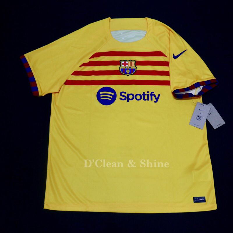 Jersey Original Barcelona 4th 2022/2023 2023/2024 Senyera Nike DR5079-729