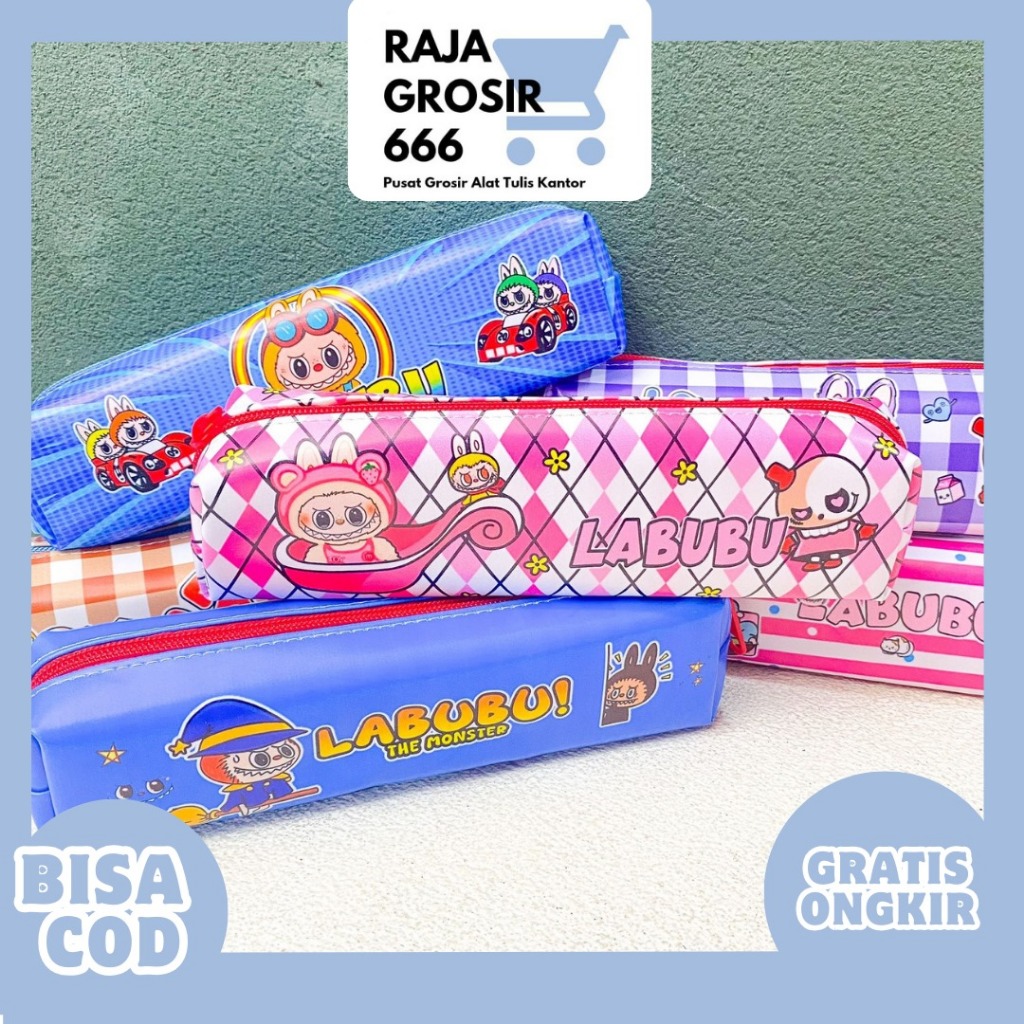 

KOTAK PENSIL PANJANG KANVAS LABUBU KP-1701 PENCIL CASE TEPAK LUCU IMUT KADO UNIK TERMURAH TERJANGKAU LUCU IMUT