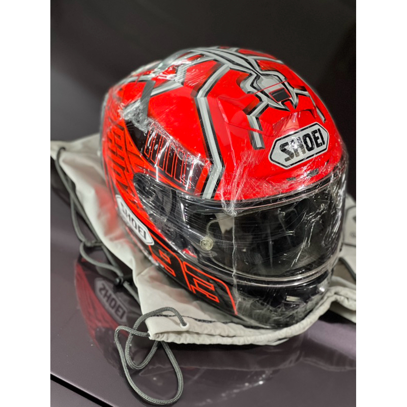 shoei x14 red ant