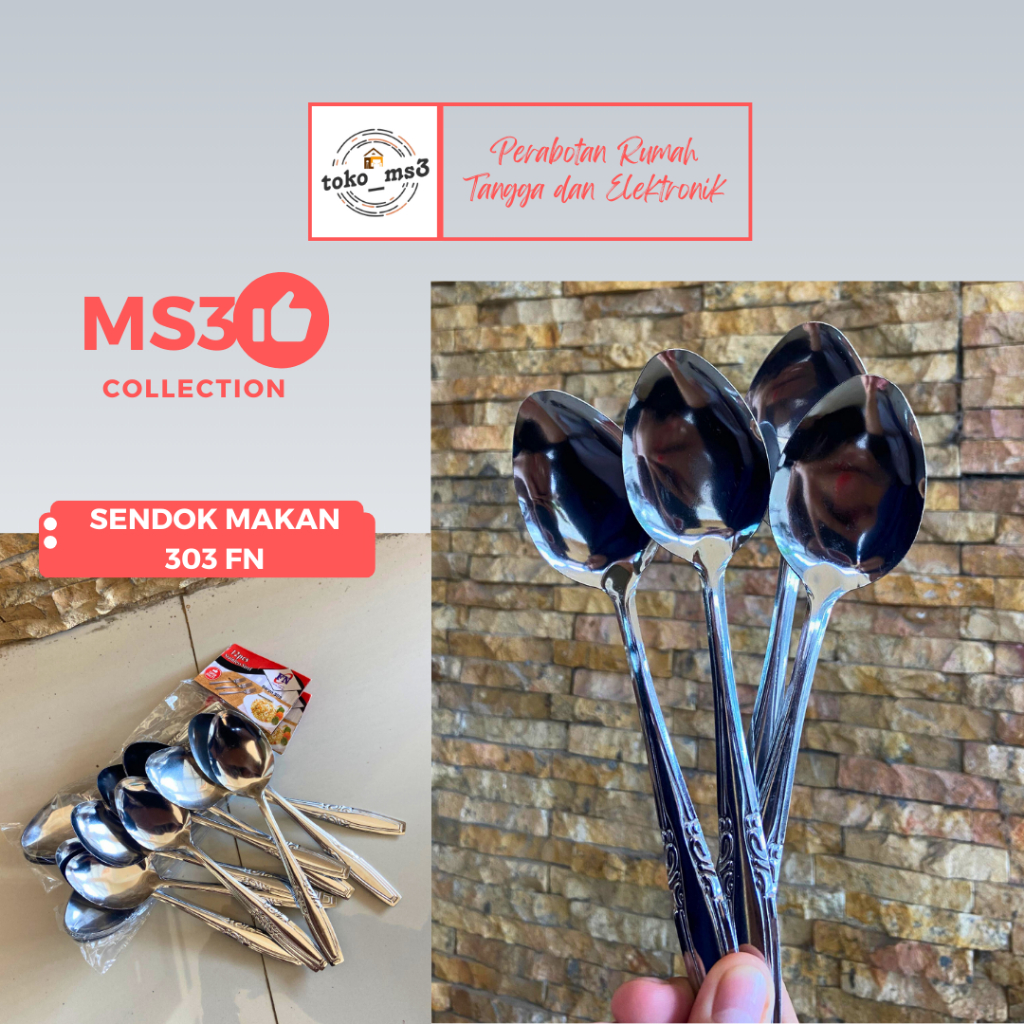 Sendok Makan 303 FN Stainless Steel