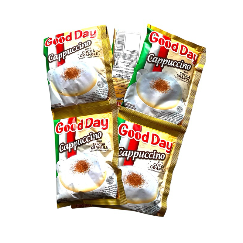 

Good Day Cappuccino Renceng isi 10 pcs