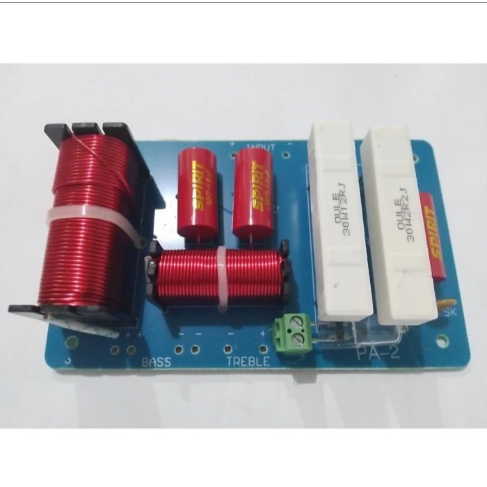 2 Way Passive Crossover Speaker W+T 500 Watt STX PA2 - Komponen Kit Pasif Audio Crosover