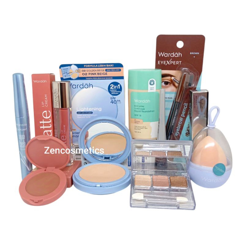 Paket Wardah Make Up Hantaran Komplit / Wardah make up Seserahan