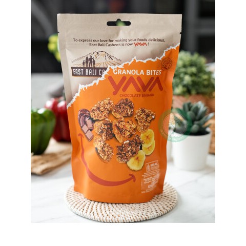 

YAVA Granola Bites Chocolate Banana 125g