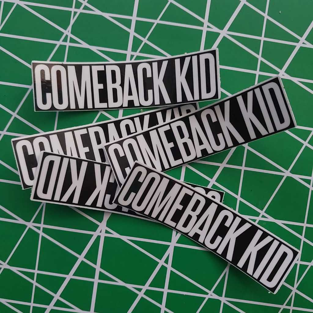 

STIKER BAND HARDCORE - COMEBACK KID