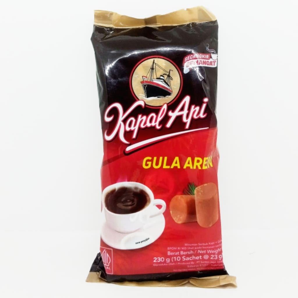 

Kapal Api Kopi Gula Aren 230 Gr Pouch 10 Sachet @23Gr