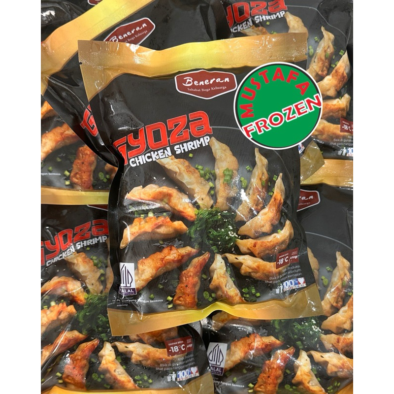 

Beneran Gyoza 400gr (29 pcs) + Japanese Souce