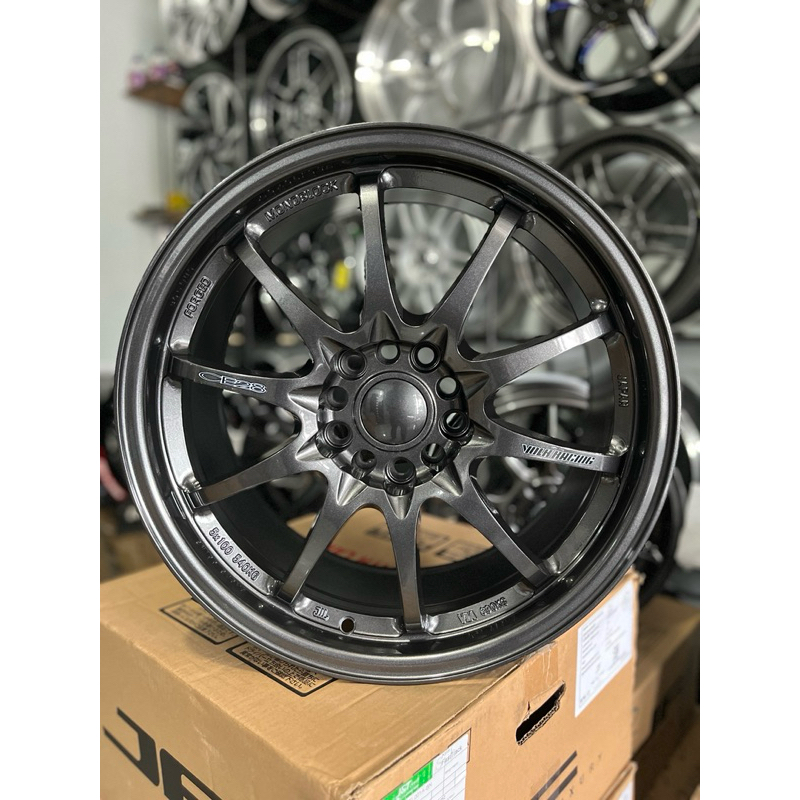 velg mobil Ce28 R17 ej titan pcd 5x114 kondisi baru