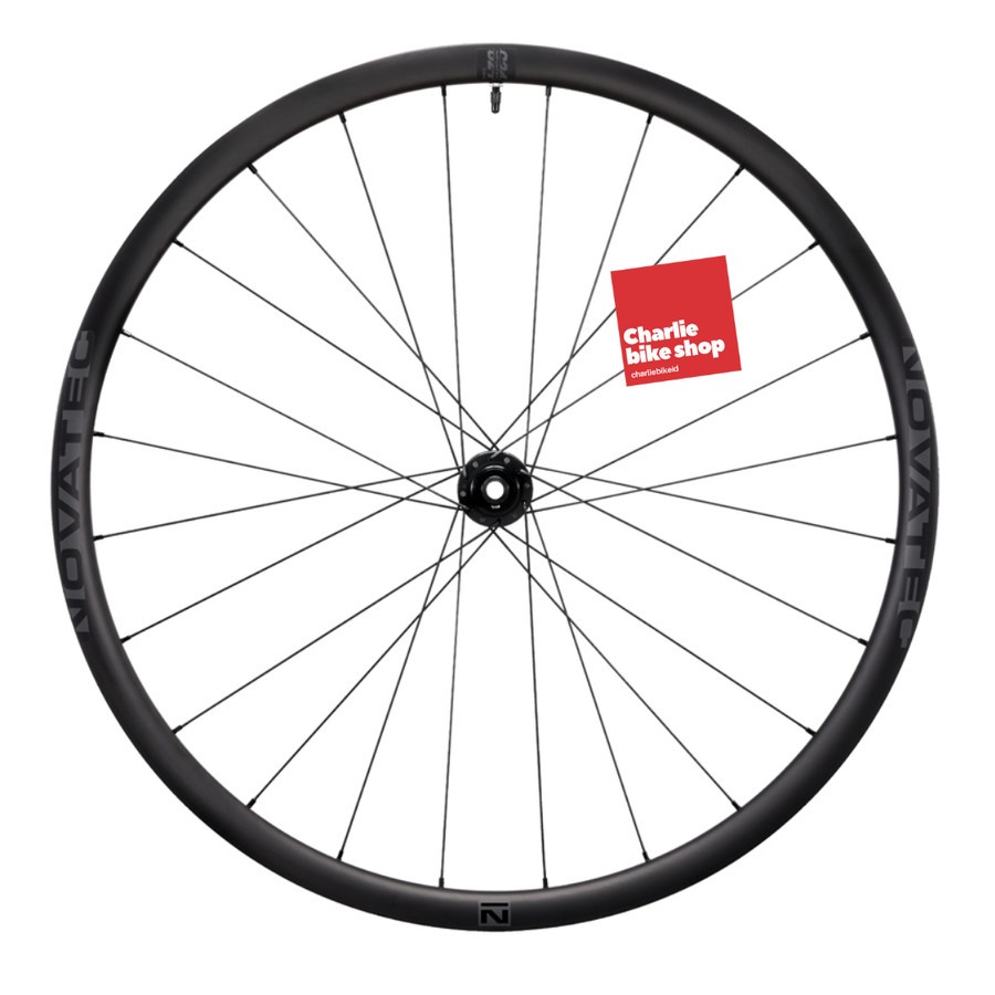Wheelset Novatec Gravel G24 U1.0 700c Disc Brake TLR Carbon Rims - SHM
