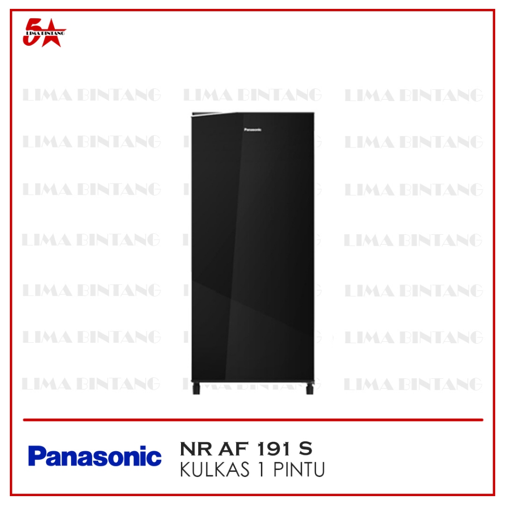 PANASONIC KULKAS 1 PINTU 164 LITER NR-AF191S-PK / NR AF 191 S PK