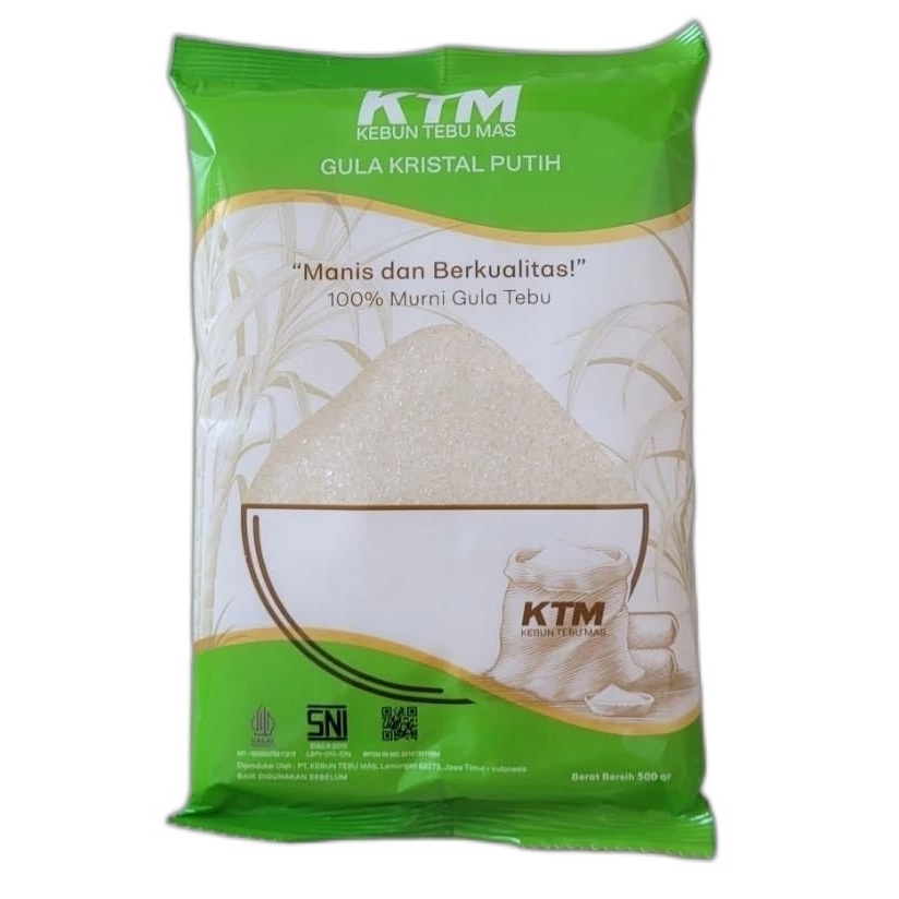 

gula pasir kebun tebu mas ktm hijau 1 kg