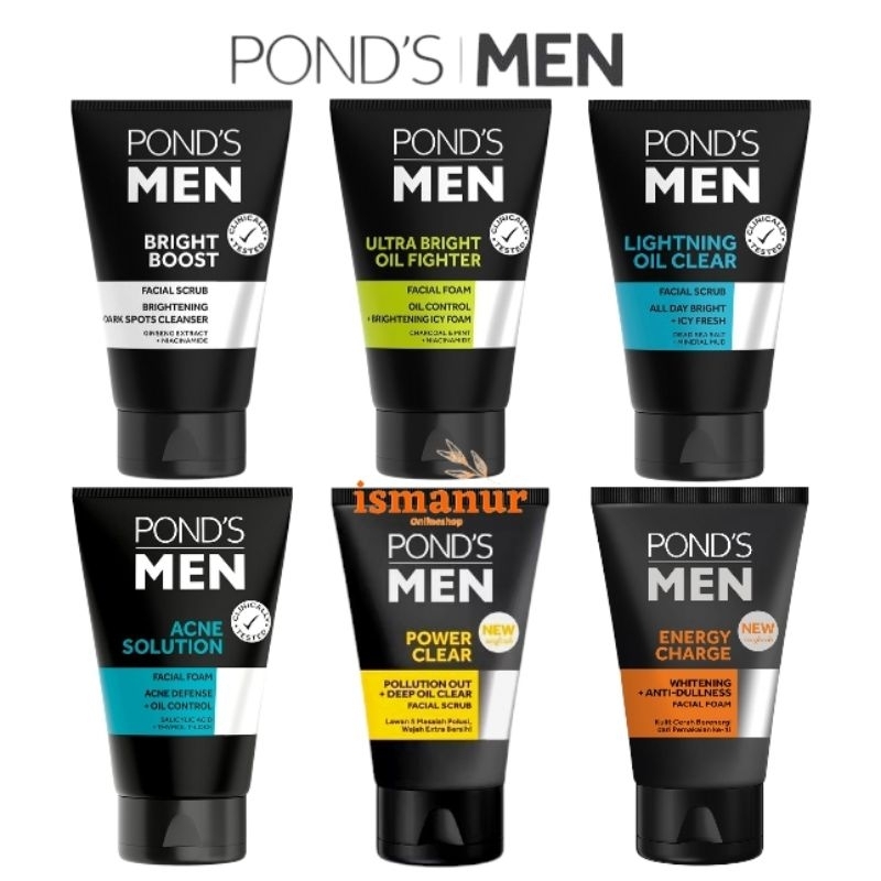 PONDS MEN Facial Wash 100G