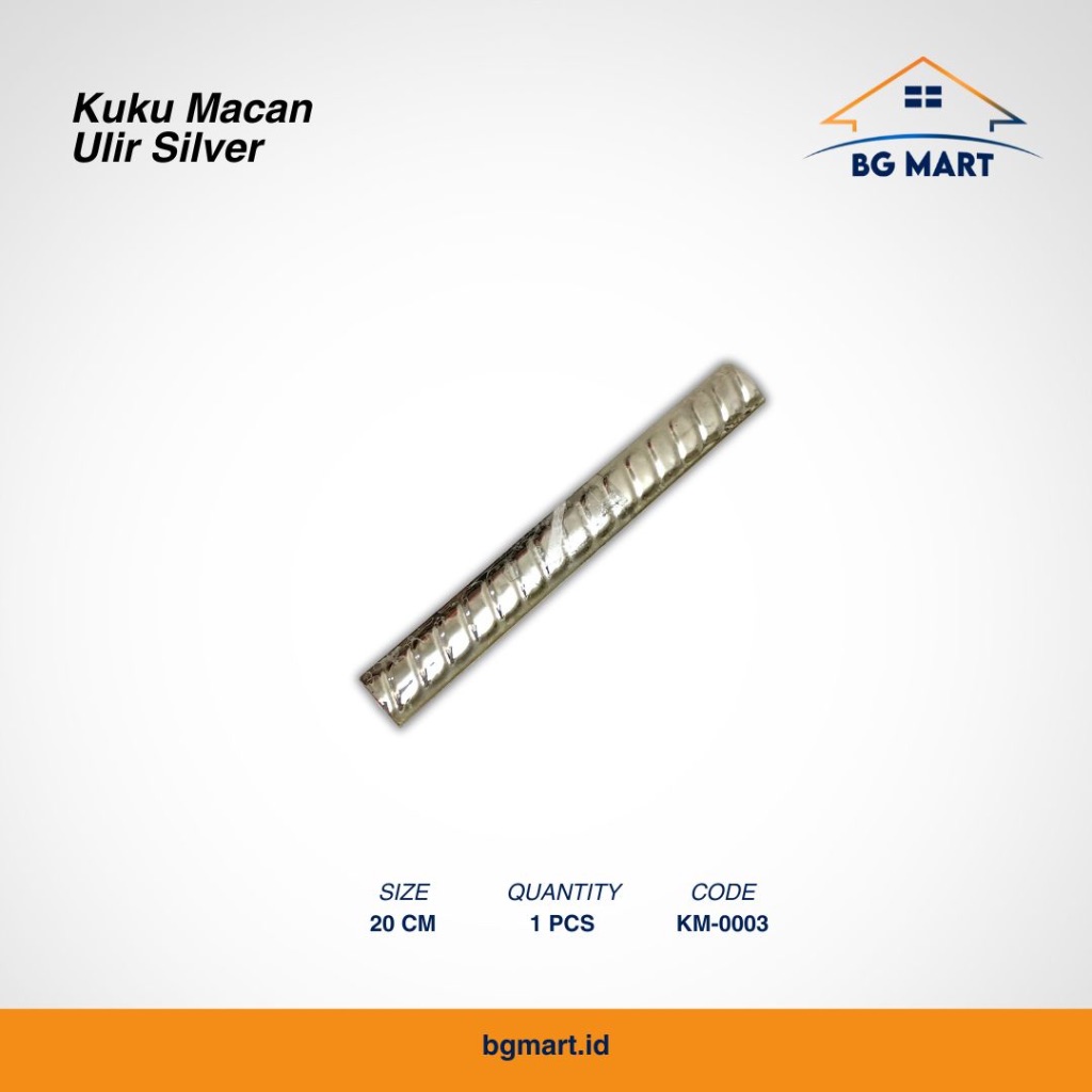 LIST KERAMIK KUKU MACAN MURAH ULIR 20 CM SILVER BONBON KERAMIK BONBON LIST TANGGA LIST PINGGIRAN KER