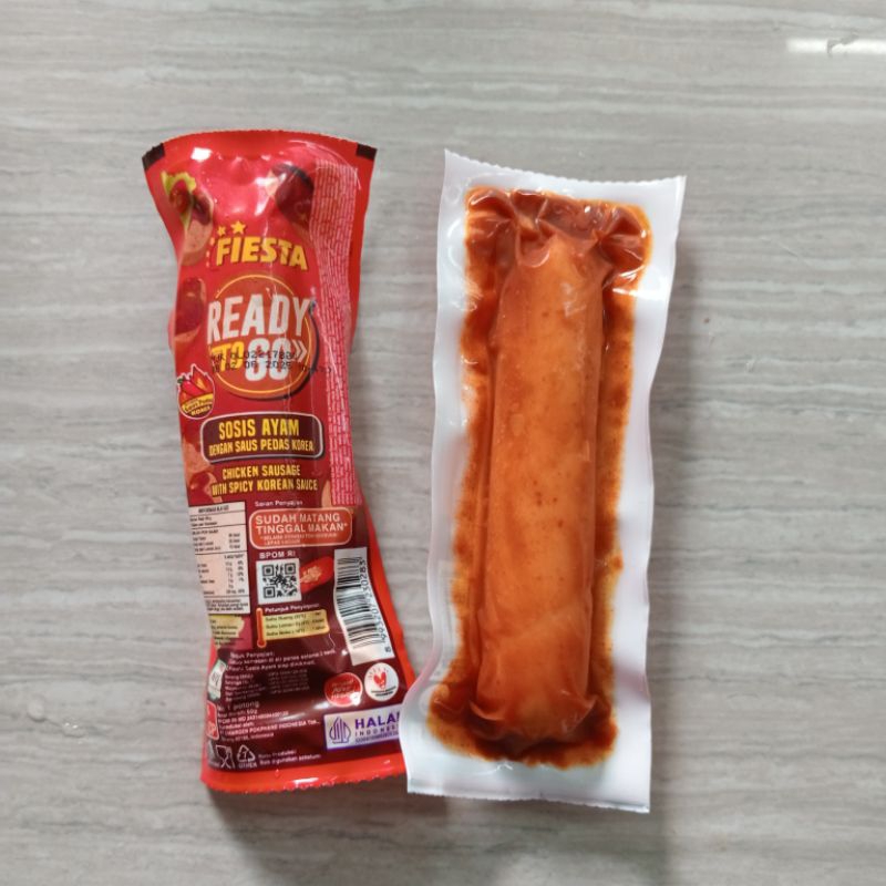 

FIESTA Sosis RTG Siap Makan Saus Korea 60g