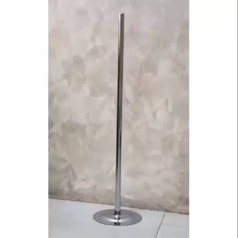 Standing Plat Patung / Tiang Penyangga Patung Tiang Besi Manekin Kaki Besi Manekin Patung