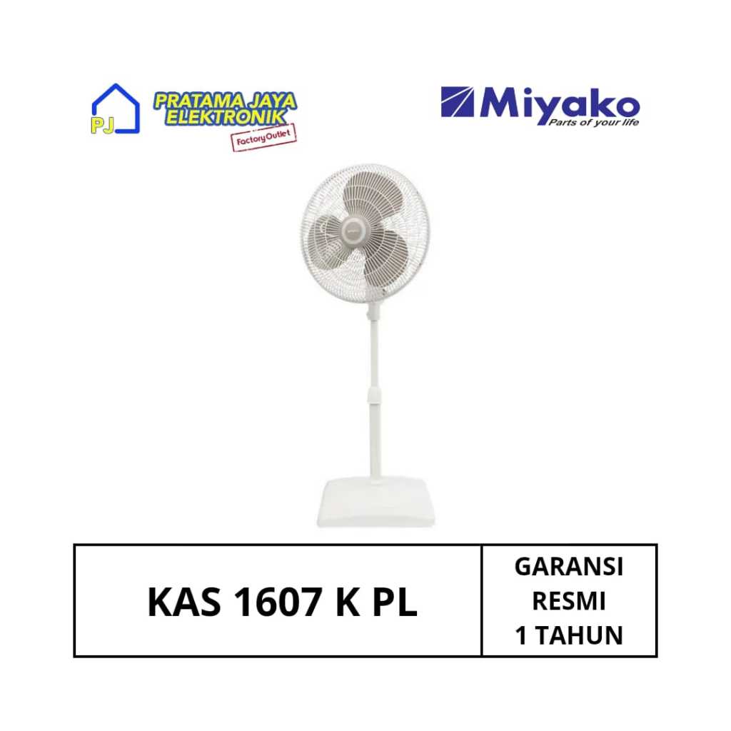 KIPAS ANGIN MIYAKO KAS-1607K PL