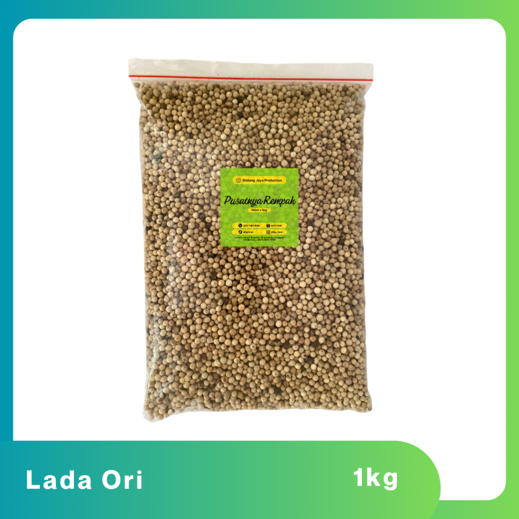 

Lada ori aja kemasan 1 kg