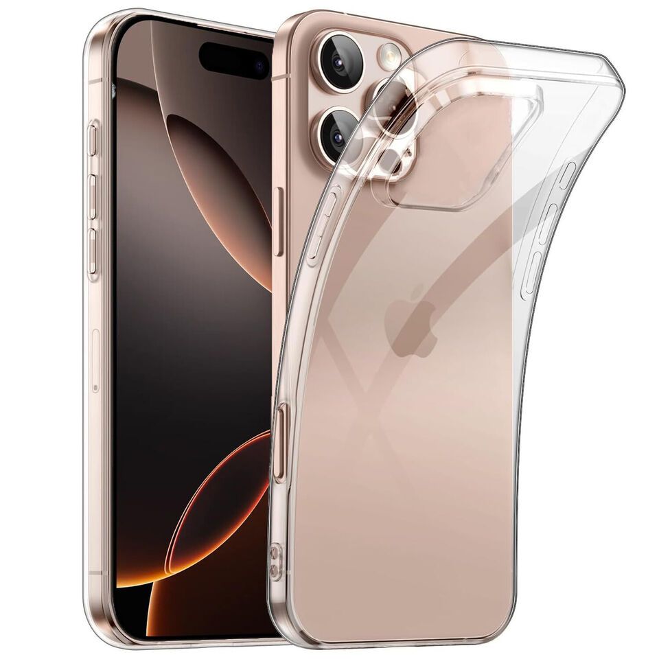 CRYSTAL SOFT CASE BENING IPHONE 17 16 15 14 13 12 11 PRO MAX PLUS MINI