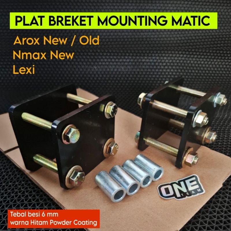 Breket Plat Mounting Aerox New Old Nmax New Lexi