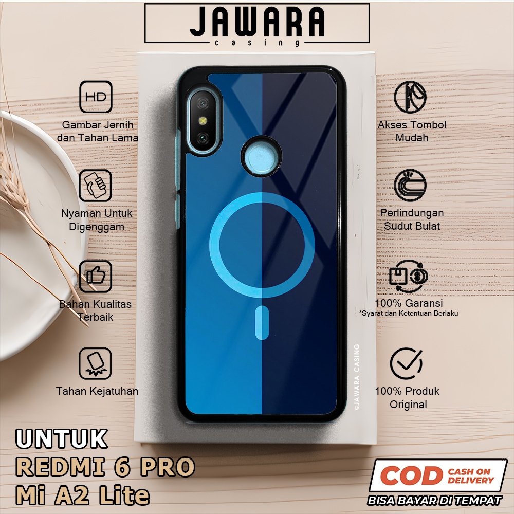 Case Redmi 6 Pro Mi A2 Lite Casing Redmi 6 Pro Mi A2 Lite [MAGS] Premium Case Glossy Case Hp Xiaomi 