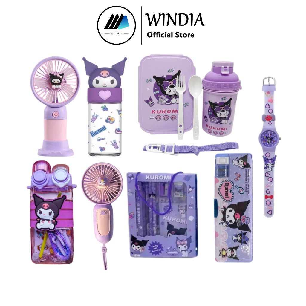 RB WINDIA Sanrio Stuff Aksesoris Kuromi Melody Cinnamonroll