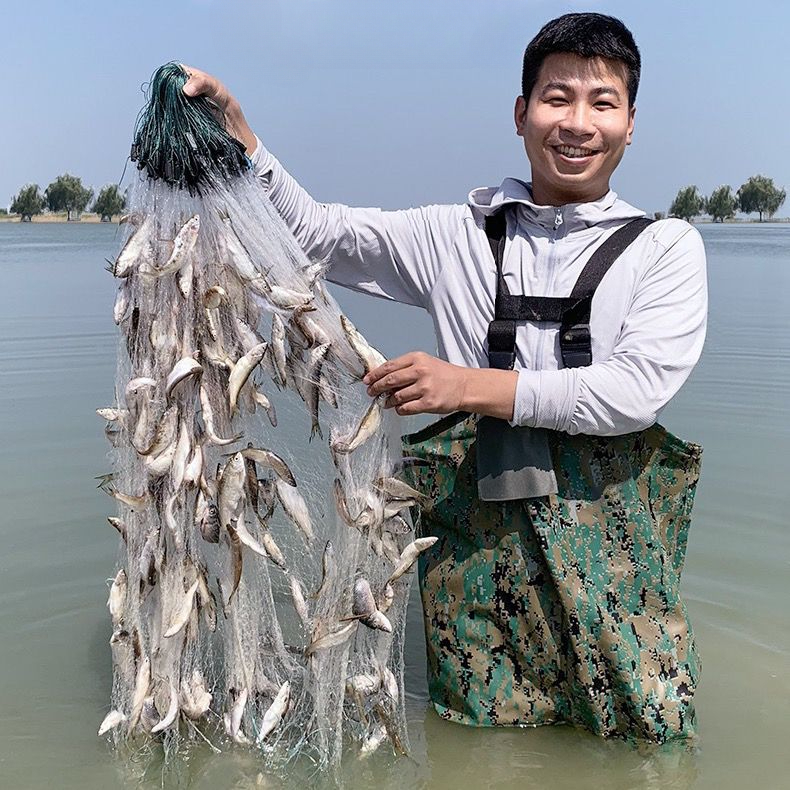 Jaring ikan, jaring tempel, jaring apung, jaring tenggelam, jaring ikan, jaring celup tiga lapis
