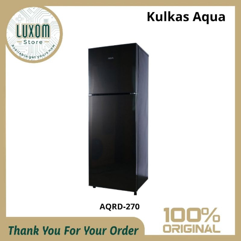 Kulkas Aqua AQR-270 Polos/Kulkas Aqua 2 pintu/kulkas/Aqua