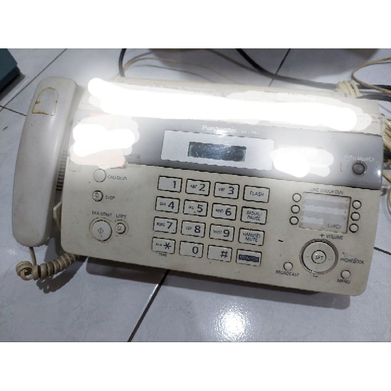 Preloved Mesin Fax Panasonic KX FT983