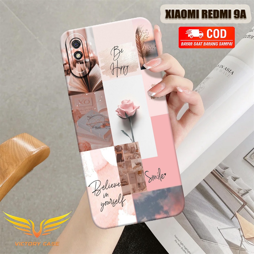 New Aesthetic Case - Softcase Xiaomi Redmi 9A Terbaru - Case Hp Xiaomi Redmi 9A - Casing Xiaomi Redm