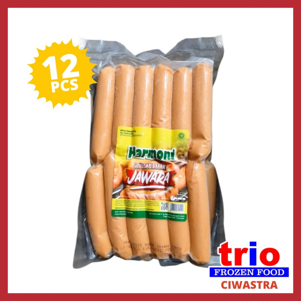 PROMO SOSIS BAKAR HARMONI JAWARA 500GR ISI 12PCS