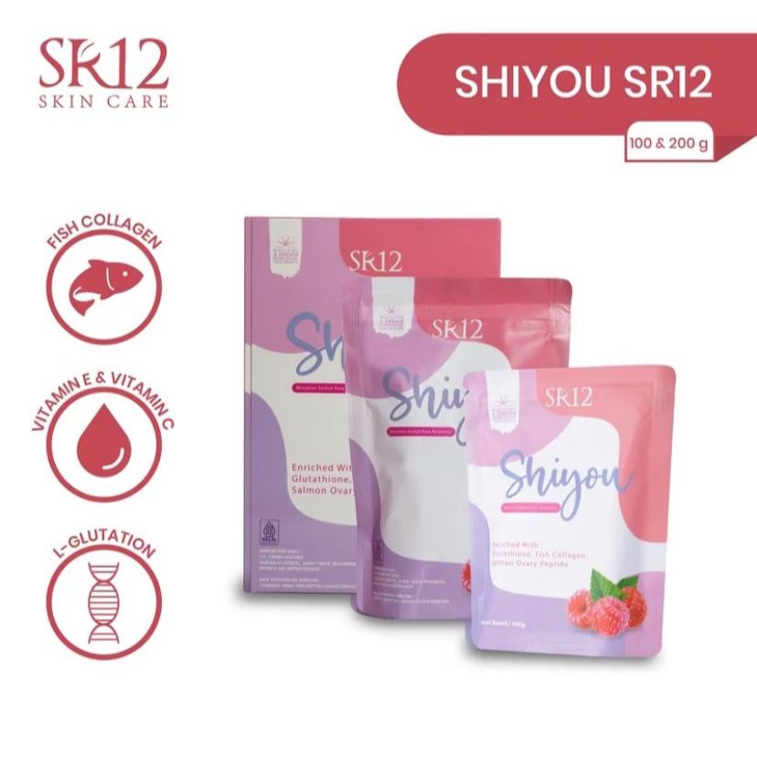 

Shiyou SR12 Minuman Collagen Pemutih Badan BPOM Mencegah Kulit Keriput Menyehatkan Saluran Pencernaan